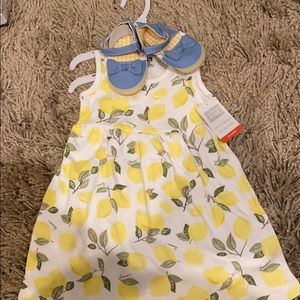 NWT Hudson baby lemon dress